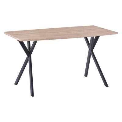 ΤΡΑΠΕΖΙ ALARICK HM8550.01 ΜΕ MDF ΕΠΙΦΑΝΕΙΑ SONAMA & ΜΕΤΑΛΛΙΚΑ ΠΟΔΙΑ 140X80X75Υ εκ. ΤΡΑΠΕΖΙ ALARICK HM8550.01 ΜΕ MDF ΕΠΙΦΑΝΕΙΑ SONAMA & ΜΕΤΑΛΛΙΚΑ ΠΟΔΙΑ 140X80X75Υ εκ.