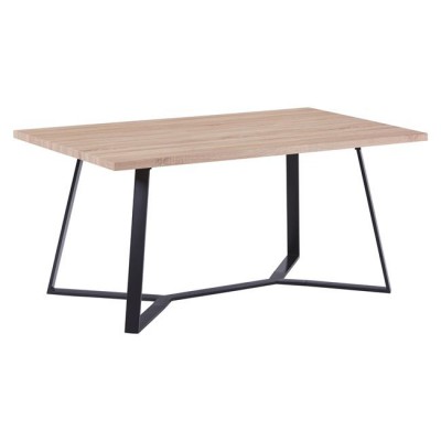 ΤΡΑΠΕΖΙ ALDWIN ΜΕ MDF ΕΠΙΦΑΝΕΙΑ SONAMA & ΜΕΤΑΛΛΙΚΑ ΠΟΔΙΑ HM8551.01 160X90X75Υ εκ. ΤΡΑΠΕΖΙ ALDWIN ΜΕ MDF ΕΠΙΦΑΝΕΙΑ SONAMA & ΜΕΤΑΛΛΙΚΑ ΠΟΔΙΑ HM8551.01 160X90X75Υ εκ.