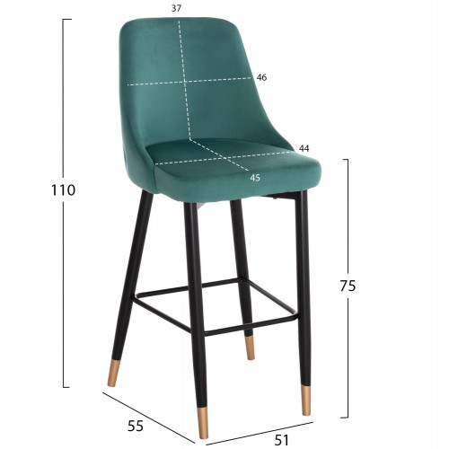 ΣΚΑΜΠΟ ΜΠΑΡ SERENITY HM8519.03 ΒΕΛΟΥΔΟ ΚΥΠΑΡΙΣΣΙ ΜΕ ΜΕΤΑΛΛΙΚΟ ΣΚΕΛΕΤΟ 51Χ57Χ110Υ εκ. Τραπεζαρία ΣΚΑΜΠΟ ΜΠΑΡ SERENITY HM8519.03 ΒΕΛΟΥΔΟ ΚΥΠΑΡΙΣΣΙ ΜΕ ΜΕΤΑΛΛΙΚΟ ΣΚΕΛΕΤΟ 51Χ57Χ110Υ εκ. Τραπεζαρία