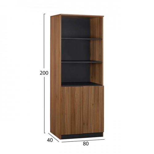 ΕΠΑΓΓΕΛΜΑΤΙΚΗ ΒΙΒΛΙΟΘΗΚΗ ΓΡΑΦΕΙΟΥ SUPREME HM2354 80x40x200Υ εκ. Έπιπλα Γραφείου ΕΠΑΓΓΕΛΜΑΤΙΚΗ ΒΙΒΛΙΟΘΗΚΗ ΓΡΑΦΕΙΟΥ SUPREME HM2354 80x40x200Υ εκ. Έπιπλα Γραφείου