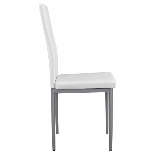 ΚΑΡΕΚΛΑ ΜΕΤΑΛΛΙΚΗ LADY HM0037.11 ΛΕΥΚΟ PU ΜΕΤΑΛΛΙΚΟ ΣΚΕΛΕΤΟ K/D 40x48x95 εκ. Σαλόνι ΚΑΡΕΚΛΑ ΜΕΤΑΛΛΙΚΗ LADY HM0037.11 ΛΕΥΚΟ PU ΜΕΤΑΛΛΙΚΟ ΣΚΕΛΕΤΟ K/D 40x48x95 εκ. Σαλόνι