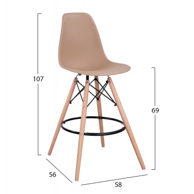 ΣΕΤ ΣΚΑΜΠΟ ΜΠΑΡ RENATA HM0173.45 ΚΑΠΟΥΤΣΙΝΟ 58x56x107Υ εκ. ΣΕΤ ΣΚΑΜΠΟ ΜΠΑΡ RENATA HM0173.45 ΚΑΠΟΥΤΣΙΝΟ 58x56x107Υ εκ.