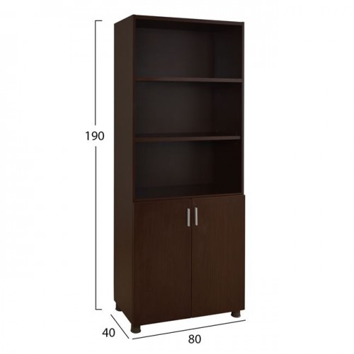 ΒΙΒΛΙΟΘΗΚΗ ΓΡΑΦΕΙΟΥ VANCE ΕΠΑΓΓΕΛΜΑΤΙΚΗ WENGE HM2055.12 80Χ40Χ190Υ εκ. Έπιπλα Γραφείου ΒΙΒΛΙΟΘΗΚΗ ΓΡΑΦΕΙΟΥ VANCE ΕΠΑΓΓΕΛΜΑΤΙΚΗ WENGE HM2055.12 80Χ40Χ190Υ εκ. Έπιπλα Γραφείου