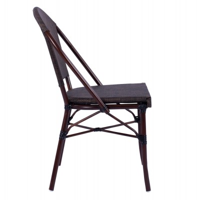 ΚΑΡΕΚΛΑ PRETORIA ΜΕΤΑΛΛΙΚΗ BAMBOO LOOK ΚΑΦΕ HM5718 54x62x89 εκ. Εξωτερικού Χώρου ΚΑΡΕΚΛΑ PRETORIA ΜΕΤΑΛΛΙΚΗ BAMBOO LOOK ΚΑΦΕ HM5718 54x62x89 εκ. Εξωτερικού Χώρου