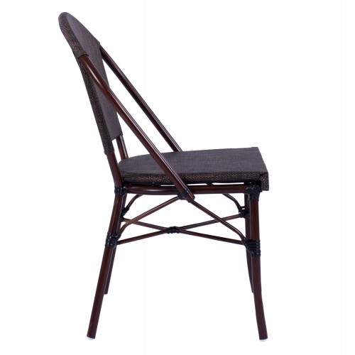 ΚΑΡΕΚΛΑ PRETORIA ΜΕΤΑΛΛΙΚΗ BAMBOO LOOK ΚΑΦΕ HM5718 54x62x89 εκ. Εξωτερικού Χώρου ΚΑΡΕΚΛΑ PRETORIA ΜΕΤΑΛΛΙΚΗ BAMBOO LOOK ΚΑΦΕ HM5718 54x62x89 εκ. Εξωτερικού Χώρου
