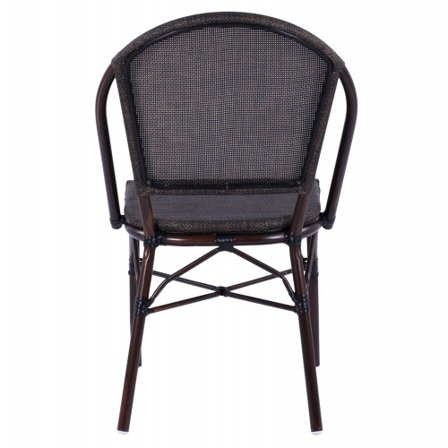 ΚΑΡΕΚΛΑ PRETORIA ΜΕΤΑΛΛΙΚΗ BAMBOO LOOK ΚΑΦΕ HM5718 54x62x89 εκ. Εξωτερικού Χώρου ΚΑΡΕΚΛΑ PRETORIA ΜΕΤΑΛΛΙΚΗ BAMBOO LOOK ΚΑΦΕ HM5718 54x62x89 εκ. Εξωτερικού Χώρου