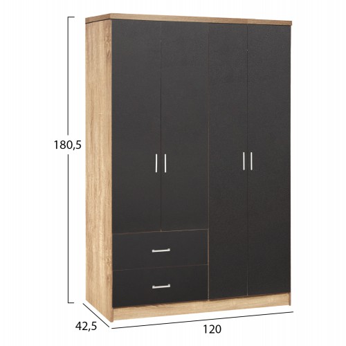 ΝΤΟΥΛΑΠΑ 4ΦΥΛΛΗ BRIANA ME 2 ΣΥΡΤΑΡΙΑ HM339.04 SONAMA-ΓΚΡΙ 120Χ42,5Χ180,5εκ. ΝΤΟΥΛΑΠΑ 4ΦΥΛΛΗ BRIANA ME 2 ΣΥΡΤΑΡΙΑ HM339.04 SONAMA-ΓΚΡΙ 120Χ42,5Χ180,5εκ.