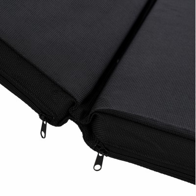ΜΑΞΙΛΑΡΙ ΞΑΠΛΩΣΤΡΑΣ TEXTILENE 600gr/m2 2X1 SIFNOS ΜΑΥΡΟ HM11234.05T 196(117+1+78)x58x6εκ. ΜΑΞΙΛΑΡΙ ΞΑΠΛΩΣΤΡΑΣ TEXTILENE 600gr/m2 2X1 SIFNOS ΜΑΥΡΟ HM11234.05T 196(117+1+78)x58x6εκ.