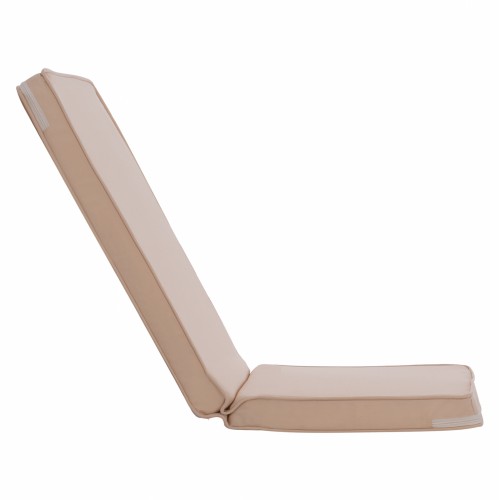 ΜΑΞΙΛΑΡΙ ΚΑΡΕΚΛΑΣ ΜΕ ΠΛΑΤΗ POLYESTER CHIOS ΜΠΕΖ HM11238.01P 102X46X7κ. Εξωτερικού Χώρου