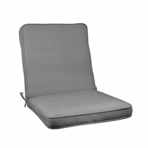 ΜΑΞΙΛΑΡΙ ΚΑΡΕΚΛΑΣ POLYESTER CHIOS ΓΚΡΙ HM11239.10P 100(45+55)X45X6εκ. Εξωτερικού Χώρου