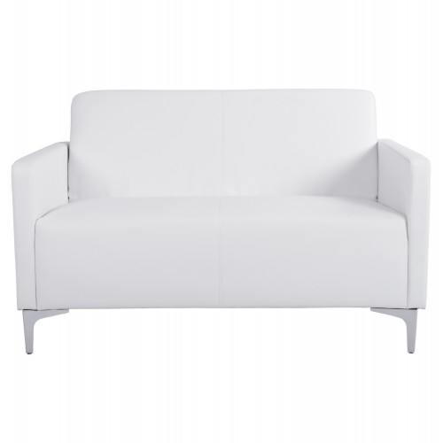 ΚΑΝΑΠΕΣ 2ΘΕΣΙΟΣ NELLIE HM3159.22 ΜΕ ΛΕΥΚΟ PU 113x71x71Υ εκ. Σαλόνι ΚΑΝΑΠΕΣ 2ΘΕΣΙΟΣ NELLIE HM3159.22 ΜΕ ΛΕΥΚΟ PU 113x71x71Υ εκ. Σαλόνι