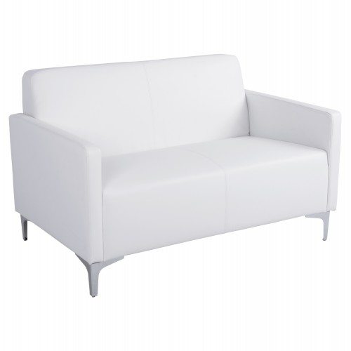ΚΑΝΑΠΕΣ 2ΘΕΣΙΟΣ NELLIE HM3159.22 ΜΕ ΛΕΥΚΟ PU 113x71x71Υ εκ. Σαλόνι ΚΑΝΑΠΕΣ 2ΘΕΣΙΟΣ NELLIE HM3159.22 ΜΕ ΛΕΥΚΟ PU 113x71x71Υ εκ. Σαλόνι