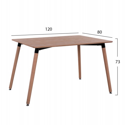 ΤΡΑΠΕΖΙ MINIMAL HM008.04 ΦΥΣΙΚΟ ΞΥΛΙΝΑ ΠΟΔΙΑ ΟΞΙΑ 120Χ80X73Υ εκ. Σαλόνι ΤΡΑΠΕΖΙ MINIMAL HM008.04 ΦΥΣΙΚΟ ΞΥΛΙΝΑ ΠΟΔΙΑ ΟΞΙΑ 120Χ80X73Υ εκ. Σαλόνι