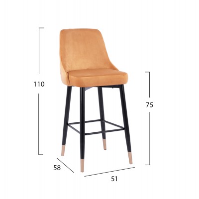 ΣΕΤ ΣΚΑΜΠΟ ΜΠΑΡ SERENITY HM8519.09 ΒΕΛΟΥΔΟ ΧΡΥΣΟ ΜΕ ΜΕΤΑΛΛΙΚΟ ΣΚΕΛΕΤΟ 51Χ58Χ110Υ εκ. ΣΕΤ ΣΚΑΜΠΟ ΜΠΑΡ SERENITY HM8519.09 ΒΕΛΟΥΔΟ ΧΡΥΣΟ ΜΕ ΜΕΤΑΛΛΙΚΟ ΣΚΕΛΕΤΟ 51Χ58Χ110Υ εκ.
