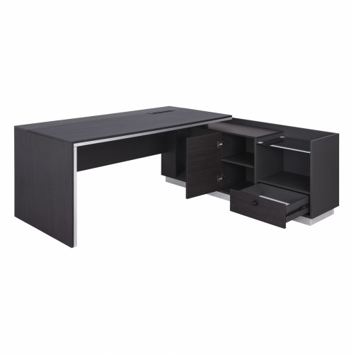 ΓΡΑΦΕΙΟ ΕΠΑΓΓΕΛΜΑΤΙΚΟ ΔΕΞΙΑ ΓΩΝΙΑ ROSEWOOD HM2112R 200X170X76Υ εκ. Έπιπλα Γραφείου