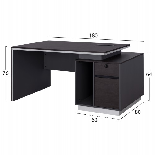 ΓΡΑΦΕΙΟ ΕΠΑΓΓΕΛΜΑΤΙΚΟ ΜΕ ΔΕΞΙΟ ΝΤΟΥΛΑΠΙ ROSEWOOD HM2113R 180X80X76Υ εκ. Έπιπλα Γραφείου ΓΡΑΦΕΙΟ ΕΠΑΓΓΕΛΜΑΤΙΚΟ ΜΕ ΔΕΞΙΟ ΝΤΟΥΛΑΠΙ ROSEWOOD HM2113R 180X80X76Υ εκ. Έπιπλα Γραφείου