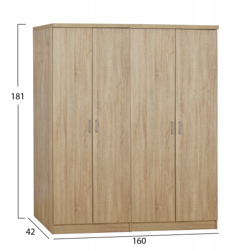 ΣΕΤ 2 ΤΜΧ ΝΤΟΥΛΑΠΑ 4ΦΥΛΛΗ SONAMA 160X42X181 HM11350.02 Υπνοδωμάτιο ΣΕΤ 2 ΤΜΧ ΝΤΟΥΛΑΠΑ 4ΦΥΛΛΗ SONAMA 160X42X181 HM11350.02 Υπνοδωμάτιο