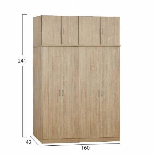 ΣΕΤ 4 ΤΜΧ ΝΤΟΥΠΑΛΑ 4ΦΥΛΛΗ ΜΕ ΠΑΤΑΡΙ SONAMA 160X42X241 HM11353.02 Υπνοδωμάτιο ΣΕΤ 4 ΤΜΧ ΝΤΟΥΠΑΛΑ 4ΦΥΛΛΗ ΜΕ ΠΑΤΑΡΙ SONAMA 160X42X241 HM11353.02 Υπνοδωμάτιο