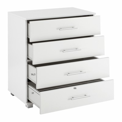 ΣΥΡΤΑΡΙΕΡΑ ΜΕΛΑΜΙΝΗΣ BRIANA HM2204.05 ME 4 ΣΥΡΤΑΡΙΑ ΛΕΥΚΗ 75x40x83 εκ. Υπνοδωμάτιο ΣΥΡΤΑΡΙΕΡΑ ΜΕΛΑΜΙΝΗΣ BRIANA HM2204.05 ME 4 ΣΥΡΤΑΡΙΑ ΛΕΥΚΗ 75x40x83 εκ. Υπνοδωμάτιο