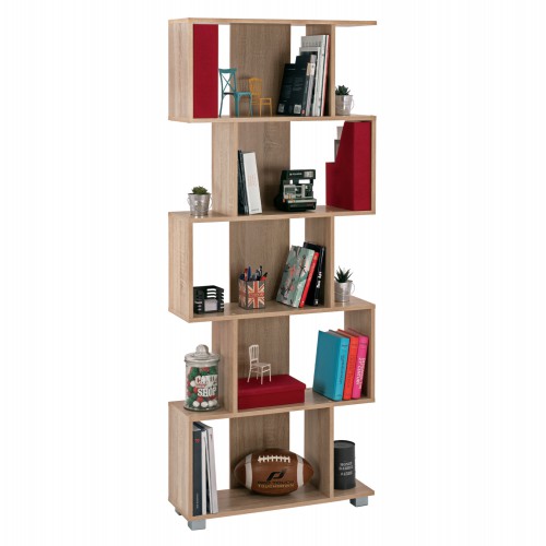 ΒΙΒΛΙΟΘΗΚΗ ΜΕΛΑΜΙΝΗΣ EZIR HM2385.02 SONAMA 70x25x177Υ εκ. Έπιπλα Γραφείου ΒΙΒΛΙΟΘΗΚΗ ΜΕΛΑΜΙΝΗΣ EZIR HM2385.02 SONAMA 70x25x177Υ εκ. Έπιπλα Γραφείου