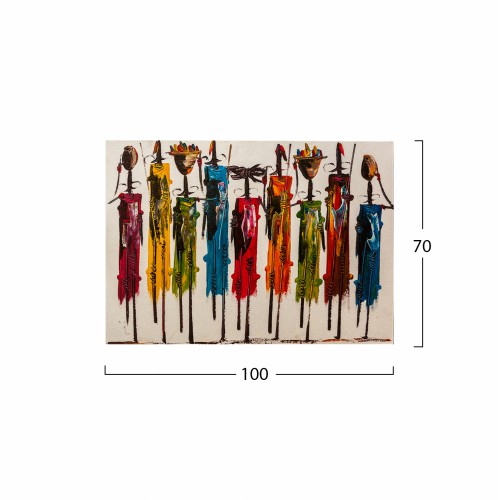 ΠΙΝΑΚΑΣ ΚΑΜΒΑΣ COLORFUL AFRICAN ART HM7197.02 100X3X70 εκ. ΠΙΝΑΚΑΣ ΚΑΜΒΑΣ COLORFUL AFRICAN ART HM7197.02 100X3X70 εκ.