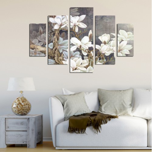 ΠΕΝΤΑΠΤΥΧΟΣ ΠΙΝΑΚΑΣ MDF MAGNOLIA KOBUS HM7207.01 82X56x0,3 εκ. Διακόσμηση - Φωτισμός - Χαλιά ΠΕΝΤΑΠΤΥΧΟΣ ΠΙΝΑΚΑΣ MDF MAGNOLIA KOBUS HM7207.01 82X56x0,3 εκ. Διακόσμηση - Φωτισμός - Χαλιά