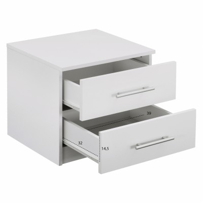 ΚΟΜΟΔΙΝΟ ΜΕΛΑΜΙΝΗΣ CHELSEA HM2220.05 ΛΕΥΚΟ 48x40,5x41,5 εκ. ΚΟΜΟΔΙΝΟ ΜΕΛΑΜΙΝΗΣ CHELSEA HM2220.05 ΛΕΥΚΟ 48x40,5x41,5 εκ.