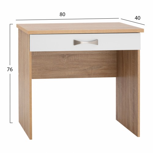 ΤΟΥΑΛΕΤΑ ELSIE HM313.06 ΜΕ 1 ΣΥΡΤΑΡΙ SONAMA - ΛΕΥΚΗ 80x40x76 εκ. Υπνοδωμάτιο ΤΟΥΑΛΕΤΑ ELSIE HM313.06 ΜΕ 1 ΣΥΡΤΑΡΙ SONAMA - ΛΕΥΚΗ 80x40x76 εκ. Υπνοδωμάτιο