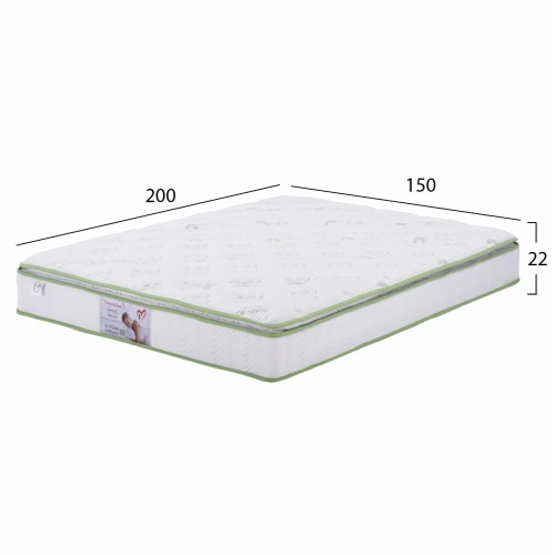 ΣΤΡΩΜΑ CONTINUOUS SPRING ΑΝΩΣΤΡΩΜΑ ALOE VERA 150X200 HM372.15 ΜΟΝΗΣ ΟΨΗΣ Υπνοδωμάτιο ΣΤΡΩΜΑ CONTINUOUS SPRING ΑΝΩΣΤΡΩΜΑ ALOE VERA 150X200 HM372.15 ΜΟΝΗΣ ΟΨΗΣ Υπνοδωμάτιο