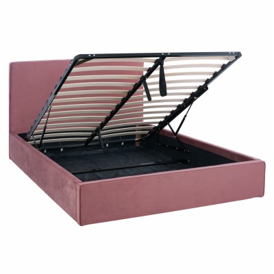 ΚΡΕΒΑΤΙ ALLIE HM584.12 160Χ200 ΜΕ ΑΠΟΘΗΚΕΥΤΙΚΟ ΧΩΡΟ ΣΑΠΙΟ ΜΗΛΟ Υπνοδωμάτιο