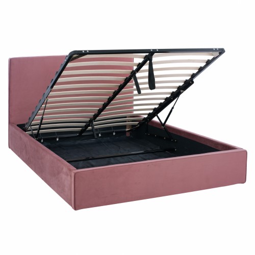 ΚΡΕΒΑΤΙ ALLIE HM584.12 160Χ200 ΜΕ ΑΠΟΘΗΚΕΥΤΙΚΟ ΧΩΡΟ ΣΑΠΙΟ ΜΗΛΟ Υπνοδωμάτιο