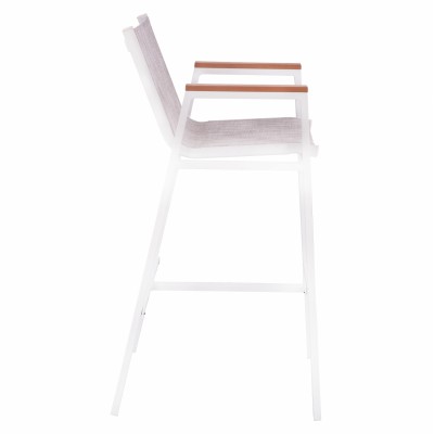 ΣΚΑΜΠΟ ΜΠΑΡ ΑΛΟΥΜΙΝΙΟΥ ΛΕΥΚΟ ΜΕ POLYWOOD 52 x 58 x 108 εκ. HM5790.01 ΣΚΑΜΠΟ ΜΠΑΡ ΑΛΟΥΜΙΝΙΟΥ ΛΕΥΚΟ ΜΕ POLYWOOD 52 x 58 x 108 εκ. HM5790.01