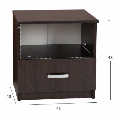 ΚΟΜΟΔΙΝΟ ΜΕ ΣΥΡΤΑΡΙ ADLER WENGE HM2431.02 45X40X48Yεκ. ΚΟΜΟΔΙΝΟ ΜΕ ΣΥΡΤΑΡΙ ADLER WENGE HM2431.02 45X40X48Yεκ.