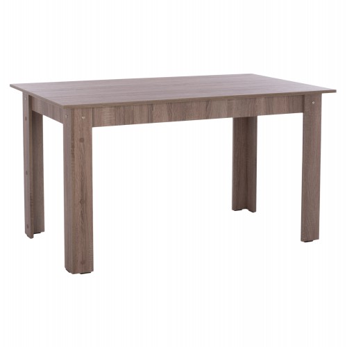 ΤΡΑΠΕΖΙ ΚΟΥΖΙΝΑΣ KELVIN, 140x80x77Υ εκ., SONAMA OAK TRUFFLE, HM2429.05 Σαλόνι
