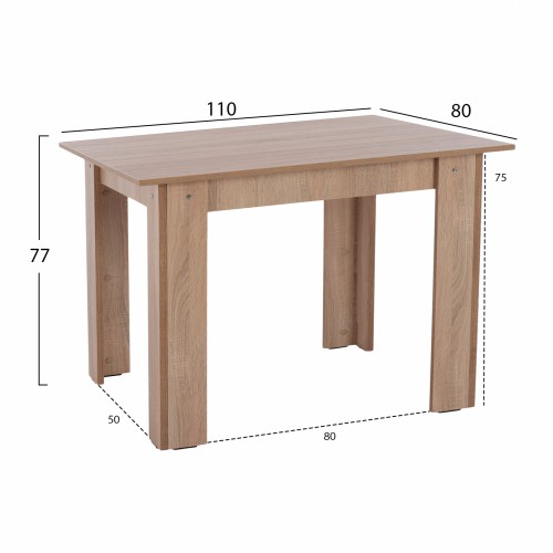 ΤΡΑΠΕΖΙ ΚΟΥΖΙΝΑΣ HM2428.01 KELVIN SONOMA OAK 110x80x77Υεκ. Σαλόνι ΤΡΑΠΕΖΙ ΚΟΥΖΙΝΑΣ HM2428.01 KELVIN SONOMA OAK 110x80x77Υεκ. Σαλόνι