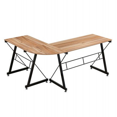 ΓΩΝΙΑΚΟ ΓΡΑΦΕΙΟ WALNUT ΕΠΙΦΑΝΕΙΑ ΜΕ ΜΕΤΑΛΛΙΚΟ ΣΚΕΛΕΤΟ HM2127.02 158Χ120Χ74εκ. Έπιπλα Γραφείου ΓΩΝΙΑΚΟ ΓΡΑΦΕΙΟ WALNUT ΕΠΙΦΑΝΕΙΑ ΜΕ ΜΕΤΑΛΛΙΚΟ ΣΚΕΛΕΤΟ HM2127.02 158Χ120Χ74εκ. Έπιπλα Γραφείου