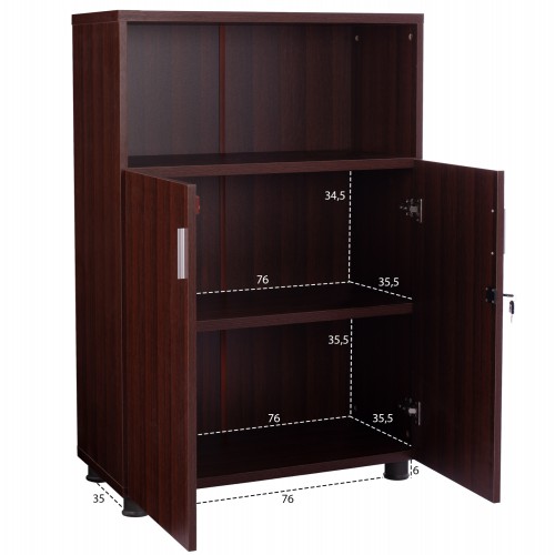 ΝΤΟΥΛΑΠΙ ΓΡΑΦΕΙΟΥ VALORA ΕΠΑΓΓΕΛΜΑΤΙΚΟ HM2058.12 WENGE 80x38x118,5 Έπιπλα Γραφείου