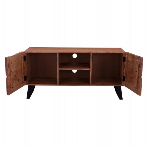 ΕΠΙΠΛΟ TV ALICIA ΜΑΣΙΦ ΞΥΛΟ ΑΚΑΚΙΑΣ ΦΥΣΙΚΟ HM8174.11 130x43x66Y εκ. Σαλόνι