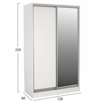 ΝΤΟΥΛΑΠΑ ΣΥΡΟΜΕΝΗ ADLER ΜΕΛΑΜΙΝΗΣ 120x60x220Yεκ. ΔΙΦΥΛΛΗ ΛΕΥΚΗ ΜΕ ΚΑΘΡΕΠΤΗ HM2460.03 ΝΤΟΥΛΑΠΑ ΣΥΡΟΜΕΝΗ ADLER ΜΕΛΑΜΙΝΗΣ 120x60x220Yεκ. ΔΙΦΥΛΛΗ ΛΕΥΚΗ ΜΕ ΚΑΘΡΕΠΤΗ HM2460.03