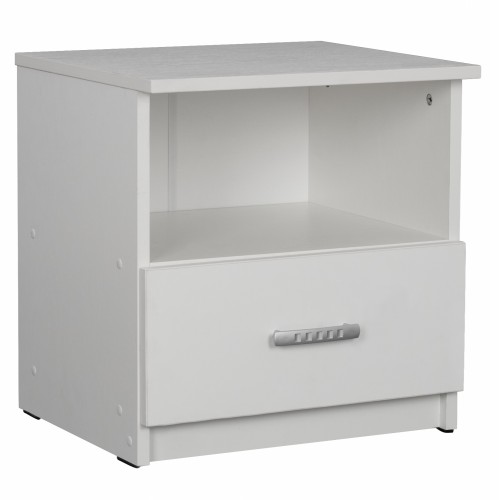 ΚΟΜΟΔΙΝΟ ADLER ΜΕΛΑΜΙΝΗΣ ΛΕΥΚΟ HM2431.03 45x40x48 εκ. Υπνοδωμάτιο ΚΟΜΟΔΙΝΟ ADLER ΜΕΛΑΜΙΝΗΣ ΛΕΥΚΟ HM2431.03 45x40x48 εκ. Υπνοδωμάτιο