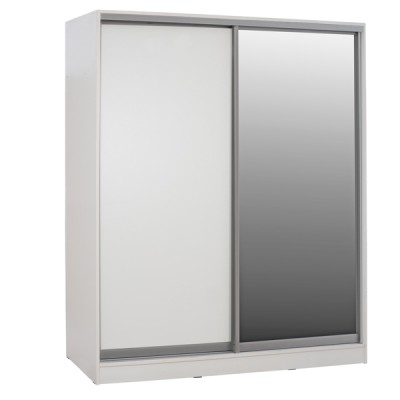 ΝΤΟΥΛΑΠΑ ADLER ΜΕΛΑΜΙΝΗΣ ΛΕΥΚΗ ΜΕ ΚΑΘΡΕΠΤΗ HM2437.03 180X60X210Υεκ. Υπνοδωμάτιο ΝΤΟΥΛΑΠΑ ADLER ΜΕΛΑΜΙΝΗΣ ΛΕΥΚΗ ΜΕ ΚΑΘΡΕΠΤΗ HM2437.03 180X60X210Υεκ. Υπνοδωμάτιο