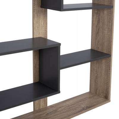 ΒΙΒΛΙΟΘΗΚΗ MARCELINE HM8772.02 100Χ21Χ124,5 ΓΚΡΙ Έπιπλα Γραφείου ΒΙΒΛΙΟΘΗΚΗ MARCELINE HM8772.02 100Χ21Χ124,5 ΓΚΡΙ Έπιπλα Γραφείου