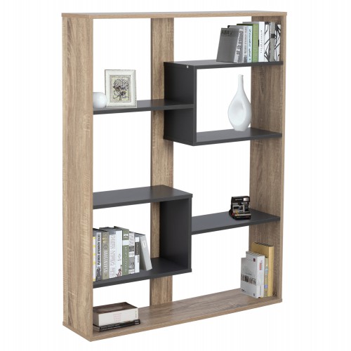 ΒΙΒΛΙΟΘΗΚΗ MARCELINE HM8772.02 100Χ21Χ124,5 ΓΚΡΙ Έπιπλα Γραφείου ΒΙΒΛΙΟΘΗΚΗ MARCELINE HM8772.02 100Χ21Χ124,5 ΓΚΡΙ Έπιπλα Γραφείου