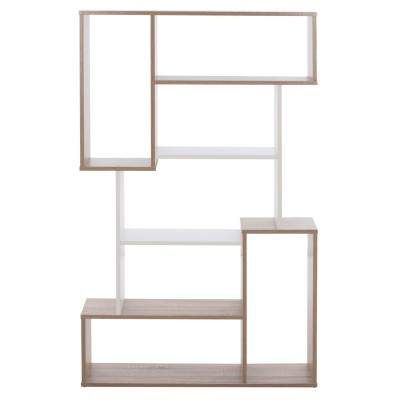 ΒΙΒΛΙΟΘΗΚΗ SHAY HM8768.01 85X22X140 ΛΕΥΚΟ Έπιπλα Γραφείου
