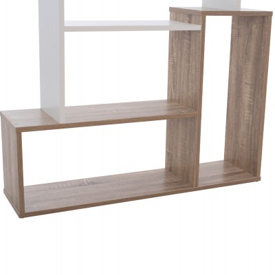 ΒΙΒΛΙΟΘΗΚΗ SHAY HM8768.01 85X22X140 ΛΕΥΚΟ Έπιπλα Γραφείου