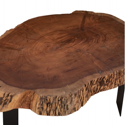 ΤΡΑΠΕΖΙ ΣΑΛΟΝΙΟΥ BRIGGS ΜΕ ΞΥΛΟ ΑΚΑΚΙΑΣ HM8776.11 80-87x50-83x40Yεκ. Σαλόνι