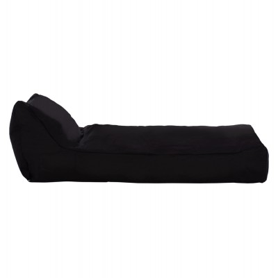 ΠΟΥΦ TANEA HM5807.04 ΜΑΥΡΟ ΜΕ UV PROTECTION 190x80x60Υ εκ. Εξωτερικού Χώρου