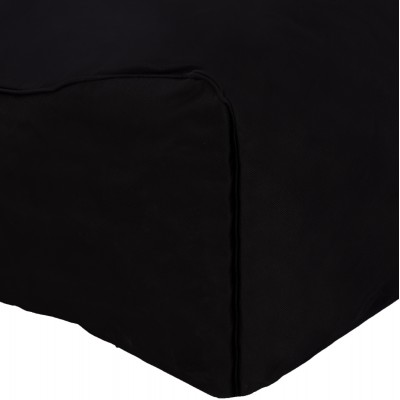ΠΟΥΦ TANEA HM5807.04 ΜΑΥΡΟ ΜΕ UV PROTECTION 190x80x60Υ εκ. Εξωτερικού Χώρου