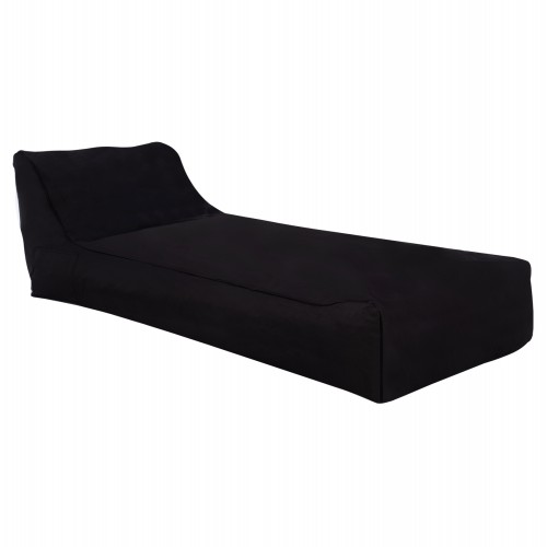ΠΟΥΦ TANEA HM5807.04 ΜΑΥΡΟ ΜΕ UV PROTECTION 190x80x60Υ εκ. Εξωτερικού Χώρου