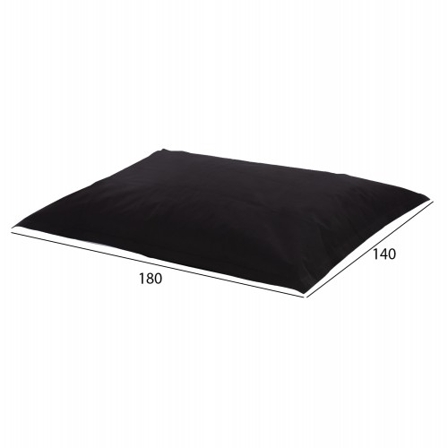 ΠΟΥΦ ANSHU HM5808.04 ΜΑΥΡΟ ΜΕ UV PROTECTION 140x180 εκ. Εξωτερικού Χώρου